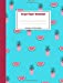 Bild des Verkufers fr Graph Paper Notebook: Blue Watermelon Pineapple Student Quad Rule Notebook 4x4 Grid Paper Journal Workbook. Mathematics, Science, Drawing & Design, . for creative kids. Back to School Gift. [Soft Cover ] zum Verkauf von booksXpress