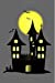 Immagine del venditore per Halloween Castle with Bats and Yellow Moon: 150 page 6"x9" college ruled journal, composition book or diary for your favorite holiday [Soft Cover ] venduto da booksXpress