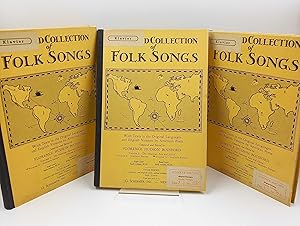 Bild des Verkufers fr Botsford Collection of Folk-Songs (Vol. 1-3) With English Versions by American Poets: Volume One: Songs from the Americas, Asia and Africa (The United States, Hawaii, Canada, Latin America) / Volume Two: Northern Europe (England, Scotland, Ireland, Wales) / Volume Three: Southern Europe (3 Volumes) zum Verkauf von Antiquariat Smock