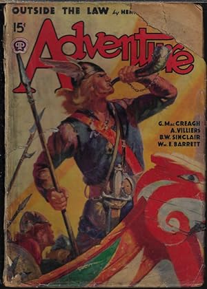 Seller image for ADVENTURE: July 1943 for sale by Books from the Crypt