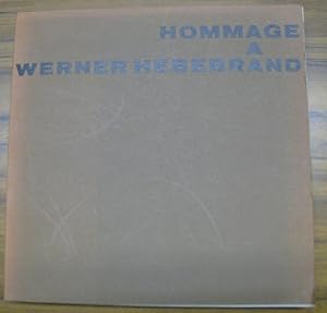 Immagine del venditore per Hommage a Werner Hebebrand. - venduto da Antiquariat Carl Wegner