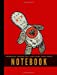 Imagen del vendedor de Handmade Voodoo Doll Red Cover Wide Ruled Notebook: Perfect Bound Composition Book 8 1/2"x11" for Notes [Soft Cover ] a la venta por booksXpress