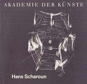 Seller image for Hans Scharoun. for sale by Antiquariat Carl Wegner