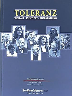 Seller image for Toleranz. Vielfalt - Identitaet - Anerkennung. for sale by Leserstrahl  (Preise inkl. MwSt.)