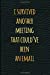Seller image for I survived another meeting that could've been an email: Funny Journal Notebook for Office Sarcastic Humor Gift for Co-worker 6"x 9" in 120 pp [Soft Cover ] for sale by booksXpress