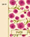 Seller image for Paige 2019: Personalized Weekly Planner including Monthly View | 12 Months January to December | Fanciful Pink Roses Design on Cream [Soft Cover ] for sale by booksXpress