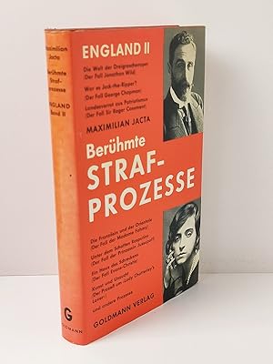 Seller image for Berhmte Strafprozesse : England II for sale by BcherBirne