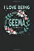 Image du vendeur pour I Love Being Geema: Lovely Floral Design that Geema Will Love - Makes a wonderful Grandmother Gift. [Soft Cover ] mis en vente par booksXpress