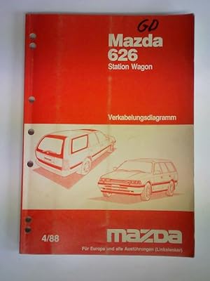 Seller image for Mazda 626 Station Wagon. Verkabelungsdiagramm 4/88 for sale by Celler Versandantiquariat