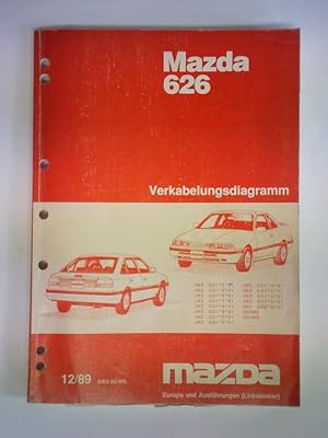 Seller image for Mazda 626. Verkabelungsdiagramm 12/89 for sale by Celler Versandantiquariat