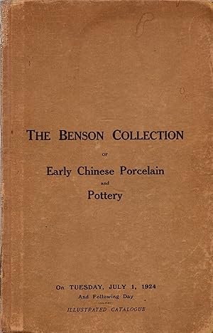 Catalogue of A Portion of the Collection of Early Chinese Porcelain and Pottery formed by Robert ...