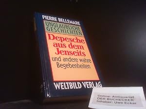 Seller image for Depesche aus dem Jenseits - guter Zustand for sale by Der Buchecker