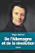 Seller image for De lAllemagne et de la révolution (French Edition) [Soft Cover ] for sale by booksXpress