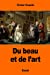 Bild des Verkufers fr Du beau et de l'art (French Edition) [Soft Cover ] zum Verkauf von booksXpress