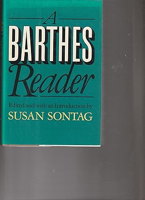 Seller image for A BARTHES READER for sale by BOOK NOW