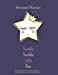 Imagen del vendedor de Personal Planner Twinkle Twinkle Little Star Weekly Monthly Blank Undated: Any Year Academic Calendar with Motivational Quotes (Any Year Undated Cute Planners) (Volume 18) [Soft Cover ] a la venta por booksXpress