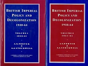 Bild des Verkufers fr British imperial policy and decolonization 1938-64. Volume 1/2 zum Verkauf von Antiquariaat van Starkenburg