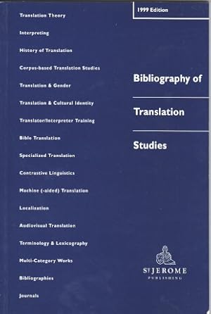 Immagine del venditore per Bibliography of Translation Studies 1999. venduto da Bcher bei den 7 Bergen