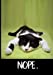 Imagen del vendedor de Nope: Journal, notebook with Cute Worn Out Unmotivated Kitty Cat on the cover, funny gag gift - cat humor Gift [Soft Cover ] a la venta por booksXpress