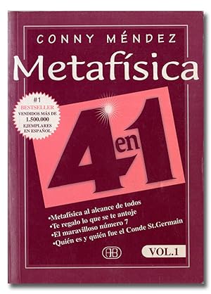 Immagine del venditore per Metafsica. 4 en 1. Volumen 1. venduto da Librera Berceo (Libros Antiguos)