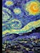 Seller image for Starry Night: Composition Book Graph Paper 4x4 Math Notebook for school, Journal for girls, boys, students, teachers, class and office stationary (Vincent Van Gogh) [Soft Cover ] for sale by booksXpress