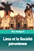 Seller image for Lima et la Société péruvienne (French Edition) [Soft Cover ] for sale by booksXpress