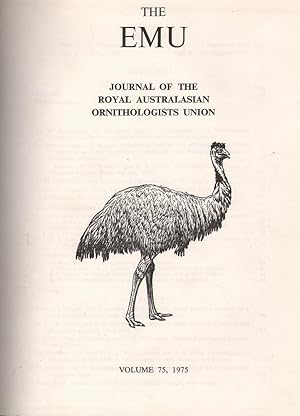 The Emu: Journal of the Royal Australian Ornithologists Union, Vol. 75