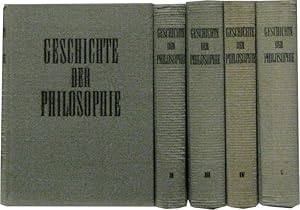 Geschichte der Philosophie. Bände I - V. [ohne Band 6].