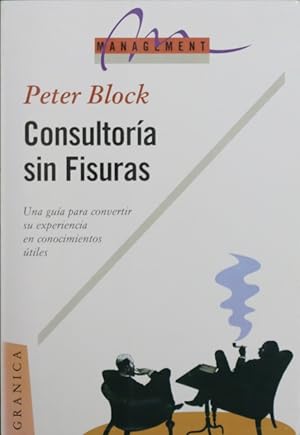 Seller image for Consultora sin fisuras for sale by Librera Alonso Quijano