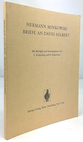 Seller image for Hermann Minkowski - Briefe an David Hilbert. Mit 43 Abbildungen. Mit Beitrgen und herausgegeben von L. Rdenberg und H. Zassenhaus. for sale by Antiquariat Heiner Henke