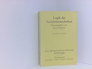 Bild des Verkufers fr Logik der Sozialwissenschaften hrsg. von Ernst Topitsch unter Mitarb. von Peter Payer zum Verkauf von Book Broker