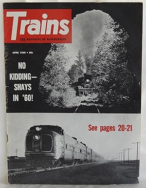 Imagen del vendedor de Trains: The Magazine of Railroading April 1960 a la venta por Argyl Houser, Bookseller