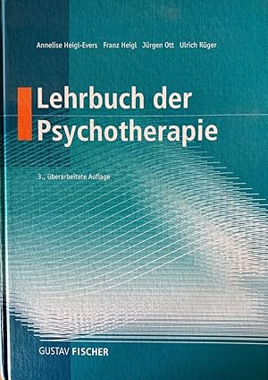 Bild des Verkufers fr Lehrbuch der Psychotherapie. zum Verkauf von Wissenschaftl. Antiquariat Th. Haker e.K