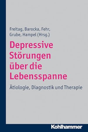 Bild des Verkufers fr Depressive Strungen ber die Lebensspanne: tiologie, Diagnostik und Therapie. zum Verkauf von Wissenschaftl. Antiquariat Th. Haker e.K