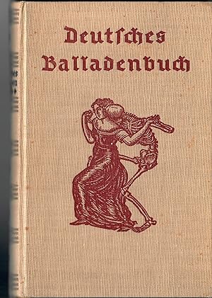 Image du vendeur pour Deutsches Balladenbuch ; Eine Auslese von Otto Zimmermann - Mit Holzschnitten von A. Paul Weber - 51. bis 60. Tausend mis en vente par Walter Gottfried