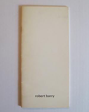 Robert Barry