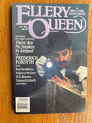 Image du vendeur pour Ellery Queen Mystery Magazine January 1984 mis en vente par Scene of the Crime, ABAC, IOBA