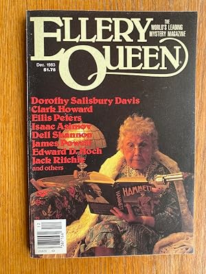 Image du vendeur pour Ellery Queen Mystery Magazine December 1983 mis en vente par Scene of the Crime, ABAC, IOBA