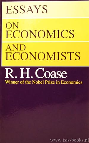 Imagen del vendedor de Essays on economics and economists. a la venta por Antiquariaat Isis