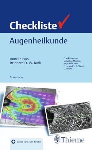 Immagine del venditore per Checkliste Augenheilkunde: Mit Online-Zugang (Checklisten Medizin) : Mit Online-Zugang venduto da AHA-BUCH