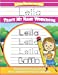 Imagen del vendedor de Leila Letter Tracing for Kids Trace my Name Workbook: Tracing Books for Kids ages 3 - 5 Pre-K & Kindergarten Practice Workbook [Soft Cover ] a la venta por booksXpress