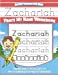 Imagen del vendedor de Zachariah Letter Tracing for Kids Trace my Name Workbook: Tracing Books for Kids ages 3 - 5 Pre-K & Kindergarten Practice Workbook [Soft Cover ] a la venta por booksXpress