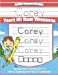 Imagen del vendedor de Corey Letter Tracing for Kids Trace my Name Workbook: Tracing Books for Kids ages 3 - 5 Pre-K & Kindergarten Practice Workbook [Soft Cover ] a la venta por booksXpress