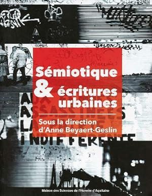 Seller image for Smiotique et critures urbaines. for sale by Le-Livre