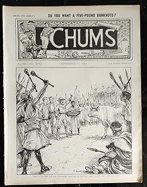 Immagine del venditore per Chums November 15 1905 No.688 Vol.XIV venduto da Shore Books