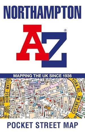Seller image for Northampton A-Z Pocket Street Map by Aâ"Z Maps [Map ] for sale by booksXpress