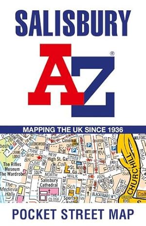 Seller image for Salisbury A-Z Pocket Street Map by Aâ"Z Maps [Map ] for sale by booksXpress