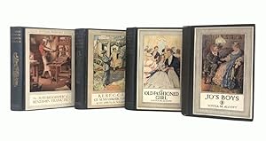 Imagen del vendedor de Lot of 4 Riverside/Beacon Hill Bookshelf Classics Alcott~Wiggin~Franklin 1903-1932 a la venta por Queen City Books