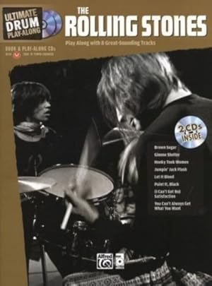 Imagen del vendedor de Ultimate Drum Play-Along Rolling Stones: Play Along with 8 Great-Sounding Tracks (Authentic Drum), Book & CD (Ultimate Play-Along) by Rolling Stones, The [Paperback ] a la venta por booksXpress