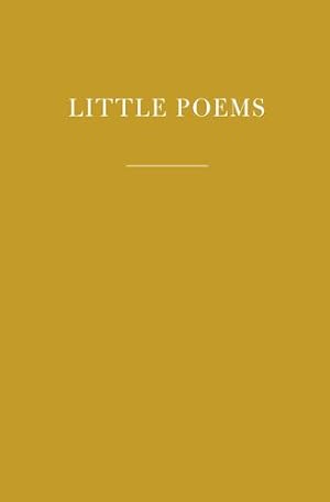 Imagen del vendedor de Little Poems [Hardcover ] a la venta por booksXpress
